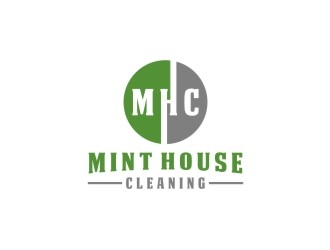 Mint House Cleaning logo design by bricton