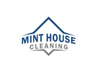 Mint House Cleaning logo design by bricton
