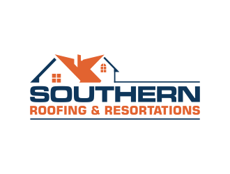 Southern Roofing & Resortations logo design by pakNton