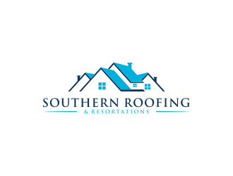 Southern Roofing & Resortations logo design by L E V A R