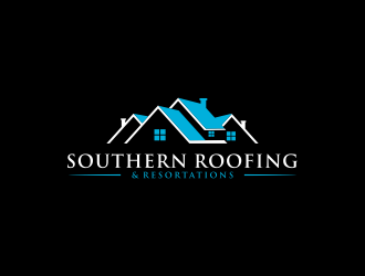 Southern Roofing & Resortations logo design by L E V A R
