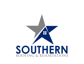 Southern Roofing & Resortations logo design by tec343