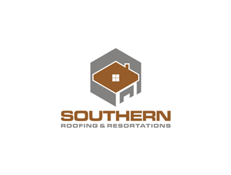 Southern Roofing & Resortations logo design by EkoBooM