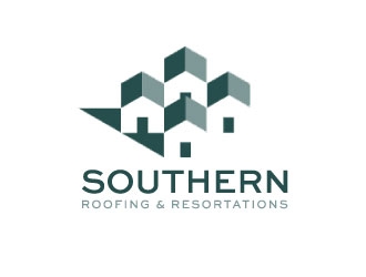 Southern Roofing & Resortations logo design by nehel