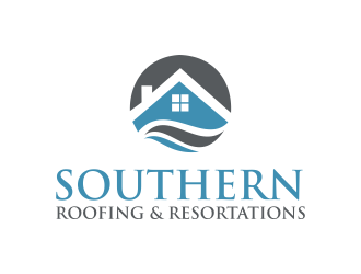 Southern Roofing & Resortations logo design by RIANW