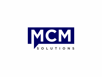 MCM Solutions logo design by haidar