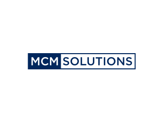 MCM Solutions logo design by Franky.