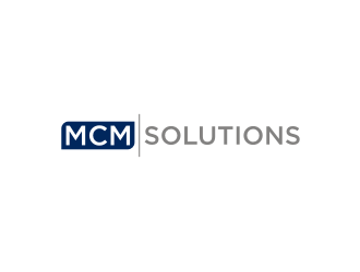MCM Solutions logo design by Franky.