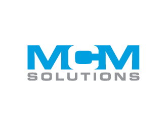 MCM Solutions logo design by mhala