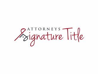 Attorneys Signature Title logo design by ammad