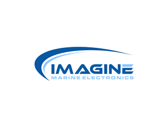 Imagine Marine Electronics logo design by alby