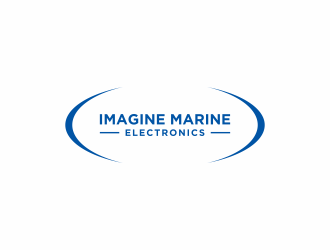 Imagine Marine Electronics logo design by haidar
