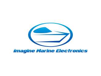 Imagine Marine Electronics logo design by rykos