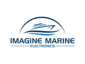 Imagine Marine Electronics logo design by RIANW