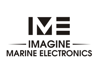 Imagine Marine Electronics logo design by hallim
