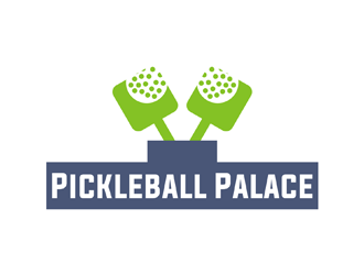 Pickleball Palace logo design by EkoBooM