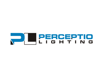Perception Lighting logo design by rizqihalal24