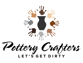 Pottery Crafters/ Tagline is Lets Get Dirty logo design by jm77788
