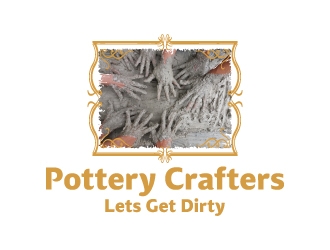 Pottery Crafters/ Tagline is Lets Get Dirty logo design by dhika