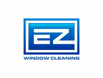 E-Z Window Cleaning logo design by hidro