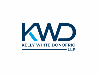 Kelly White Donofrio LLP logo design by hidro