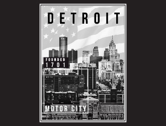 Detroit logo design by quanghoangvn92