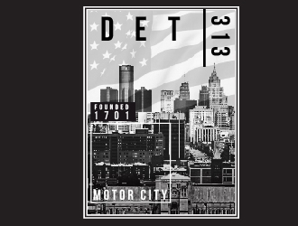 Detroit logo design by quanghoangvn92