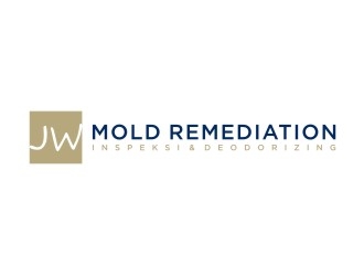 J.W. Mold Remediation, Inspections & Deodorizing logo design by Franky.