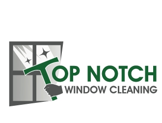 Top Notch Window Cleaning logo design by PMG