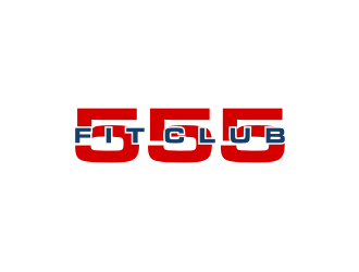 555 FIT CLUB logo design by nurul_rizkon