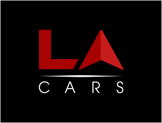 LA Cars logo design by JessicaLopes