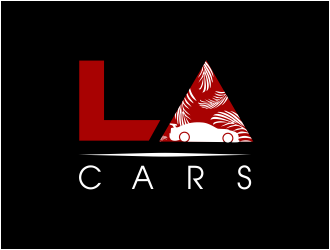 LA Cars logo design by JessicaLopes