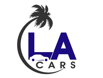 LA Cars logo design by PMG