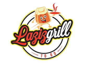 Laziz Grill To Go logo design by REDCROW