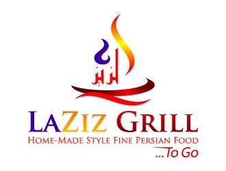 Laziz Grill To Go logo design by Dddirt