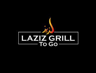 Laziz Grill To Go logo design by logolady