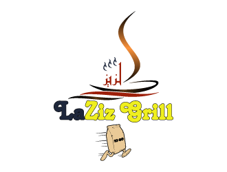 Laziz Grill To Go logo design by torresace