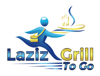 Laziz Grill To Go logo design by rgb1