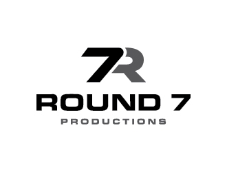 Round 7 Productions logo design by onep