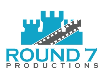 Round 7 Productions logo design by PMG