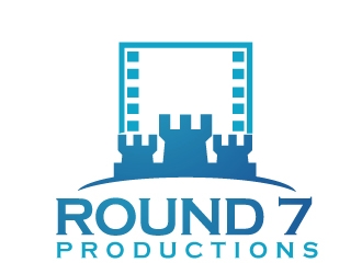 Round 7 Productions logo design by PMG