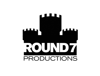 Round 7 Productions logo design by kunejo