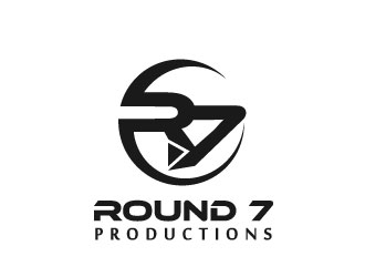 Round 7 Productions logo design by samuraiXcreations