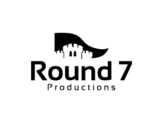 Round 7 Productions logo design by createdesigns
