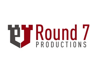 Round 7 Productions logo design by giphone