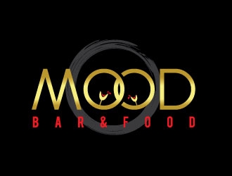 Mood Bar&food logo design by REDCROW
