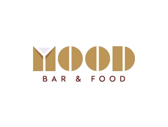 Mood Bar&food logo design by Kewin