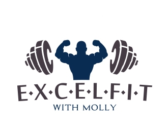Excel Fit with Molly logo design by fawadyk