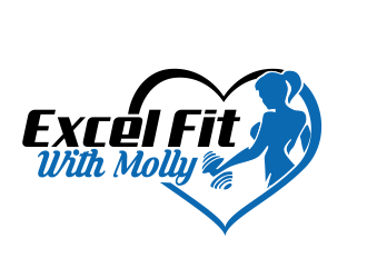 Excel Fit with Molly logo design by cgage20