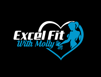 Excel Fit with Molly logo design by cgage20
